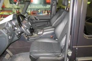 Inside of Mercedes G63
