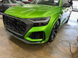 green Audi